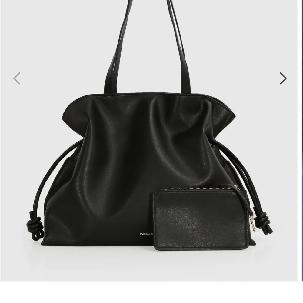 Belle and Bloom C’est La Vie Shoulder Bag in Black - NWOT